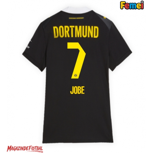 Borussia Dortmund Jobe Bellingham #7 Tricou Fotbal Replică 2026-27 Femei Deplasare Borussia Dortmund Jobe Bellingham #7 Tricou Fotbal Replică 2026-27 Femei Deplasare